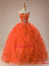 2015 Gorgeous Sweetheart Beaded Quinceanera Gowns in Organza SWQD009-2FOR