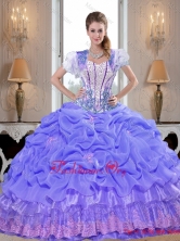 2015 Suitable Beaded Lavender Quinceanera Dresses with AppliquesSJQDDT40002-1FOR