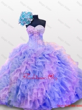 Beaded and Sequins Sweetheart Quinceanera Dresses for 2015 SWQD012-2FOR