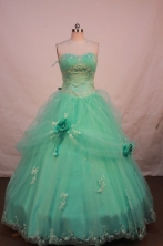 Best Ball gown Strapless Floor-length Quinceanera Dresses Style FA-W-030