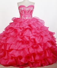 Exquisite Ball Gown Sweetheart Floor-length Quinceanera Dress ZQ12426018 