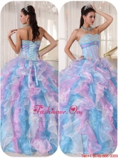 Fashionable Sweetheart Quinceanera Gowns with Ruffles and Appliques PDZY334CFOR