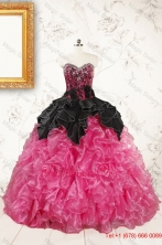 Winter Trendy Multi Color Ball Gown Ruffled Quinceanera Dresses FNAOA16FOR